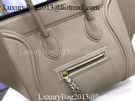 Celine Luggage Phantom Tote Bag Calfskin Leather CT3372 Apricot