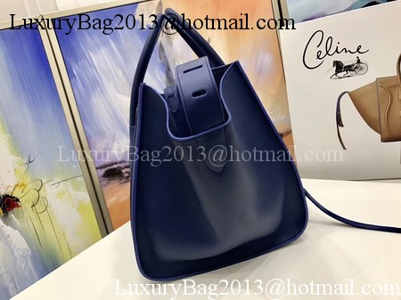 Celine Luggage Phantom Tote Bag Calfskin Leather CT3372 Blue