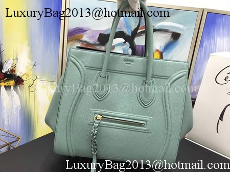 Celine Luggage Phantom Tote Bag Calfskin Leather CT3372 Green