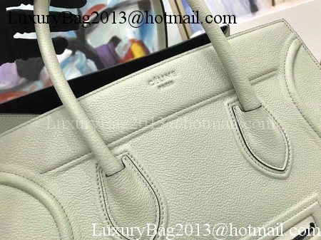 Celine Luggage Phantom Tote Bag Calfskin Leather CT3372 Light Grey