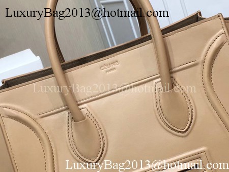 Celine Luggage Phantom Tote Bag Smooth Leather CT3372 Apricot