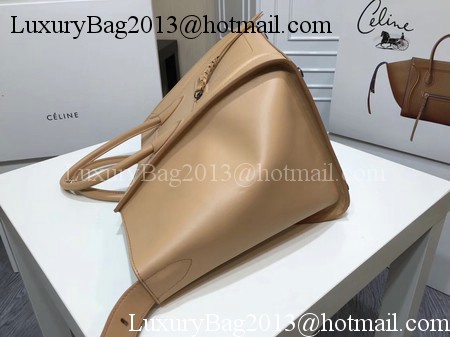 Celine Luggage Phantom Tote Bag Smooth Leather CT3372 Apricot