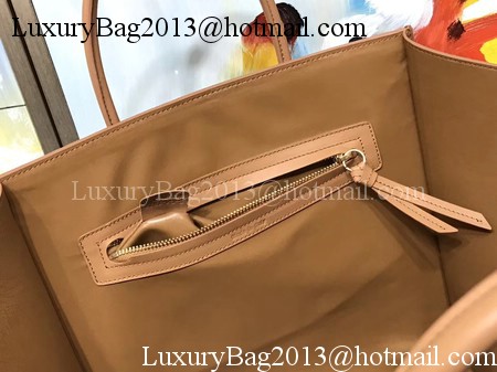 Celine Luggage Phantom Tote Bag Suede Leather CT3372 Brown