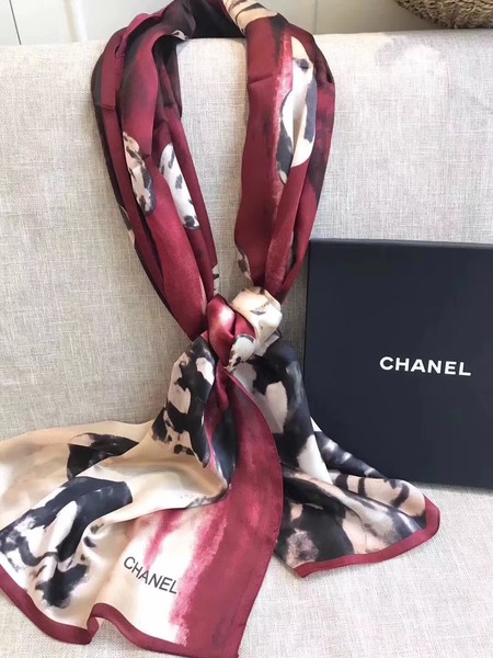 Chanel Scarf C1765 Red