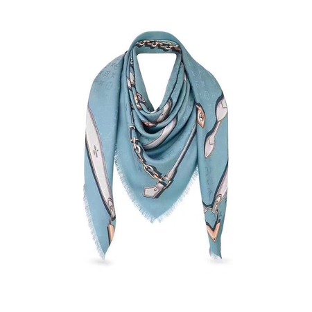 Louis Vuitton Scarf A3256 Blue