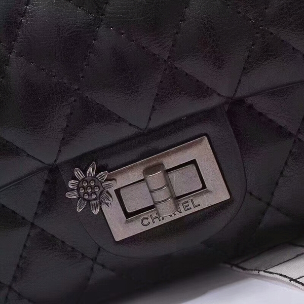 Chanel 2.55 Series Bags Sheepskin B56987 Black