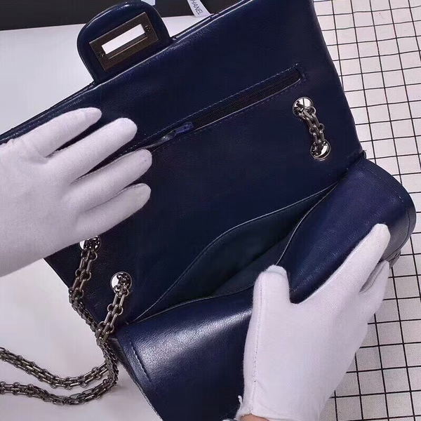 Chanel 2.55 Series Bags Sheepskin B56987 Blue