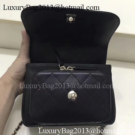 Chanel Classic Flap Bag Original Leather CHA3269 Black