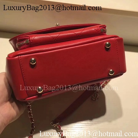 Chanel Classic Flap Bag Original Leather CHA3269 Red