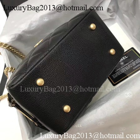 Chanel Shoulder Bag Original Leather A91907 Black