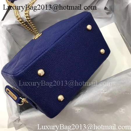 Chanel Shoulder Bag Original Leather A91907 Blue