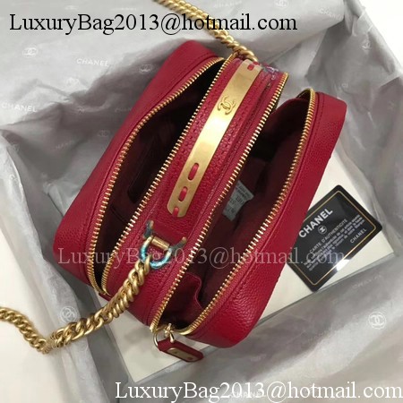 Chanel Shoulder Bag Original Leather A91907 Red