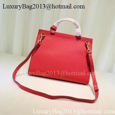 Gucci GG Marmont Leather Top Handle Bag 421890 Red