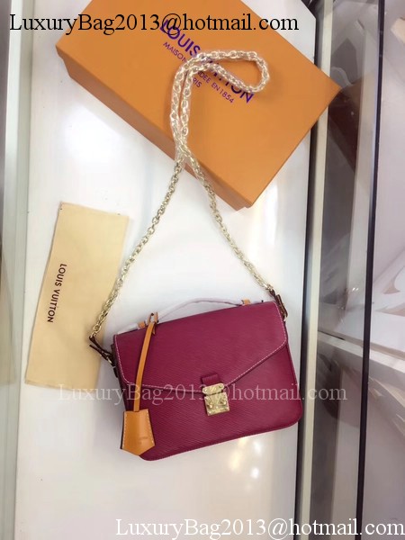 Louis Vuitton Epi Leather POCHETTE METIS M40780 Red