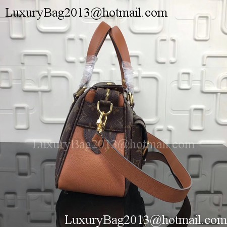 Louis Vuitton Monogram Canvas MANHATTAN Bag M43482 Brown