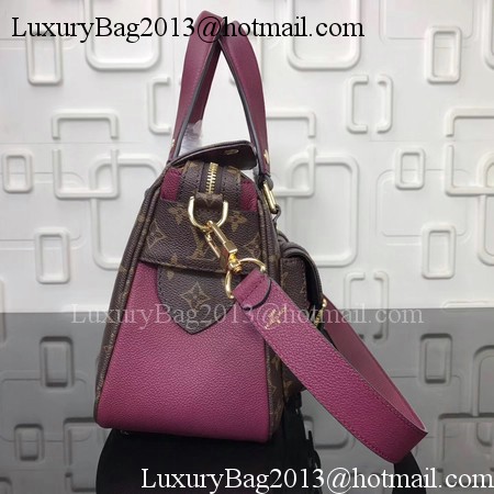 Louis Vuitton Monogram Canvas MANHATTAN Bag M43482 Wine