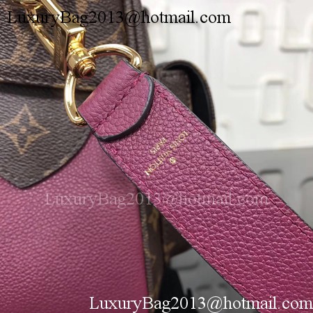 Louis Vuitton Monogram Canvas MANHATTAN Bag M43482 Wine