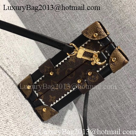 Louis Vuitton PETITE MALLE Monogram Canvas Bag M44154