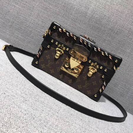 Louis Vuitton Petite Malle Monogram Canvas Bag M40273