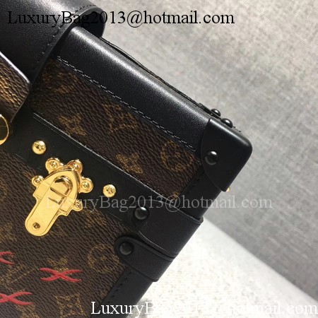 Louis Vuitton Petite Malle Monogram Canvas Bag M44154