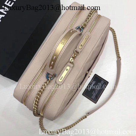 Chanel Shoulder Bag Original Caviar Leather CHA6599 Apricot