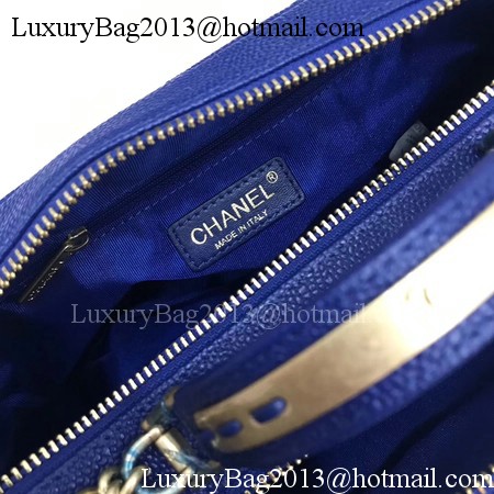 Chanel Shoulder Bag Original Caviar Leather CHA6599 Blue