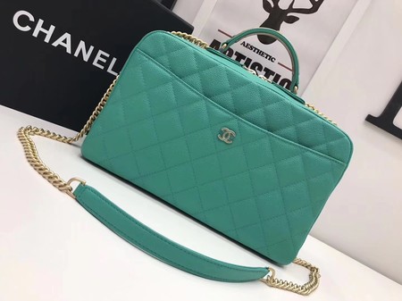 Chanel Shoulder Bag Original Caviar Leather CHA6599 Green