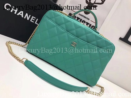 Chanel Shoulder Bag Original Caviar Leather CHA6599 Green