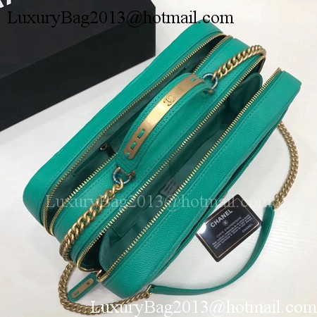 Chanel Shoulder Bag Original Caviar Leather CHA6599 Green