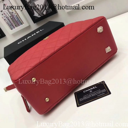 Chanel Shoulder Bag Original Caviar Leather CHA6599 Red