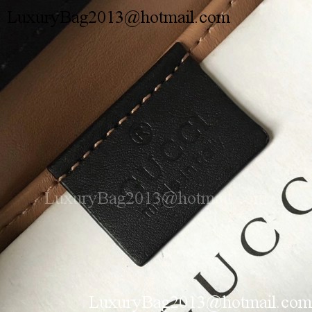 Gucci Broadway Leather mini Bag 453778 Black