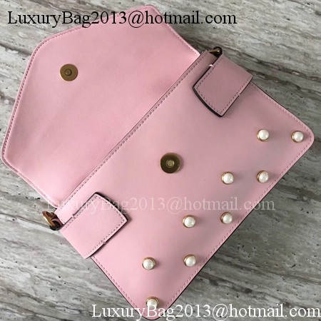 Gucci Broadway Leather mini Bag 453778 Pink