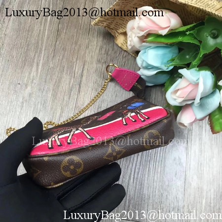 Louis Vuitton Monogram Canvas MINI POCHETTE ACCESSOIRES M62087