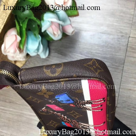 Louis Vuitton Monogram Canvas MINI POCHETTE ACCESSOIRES M62087