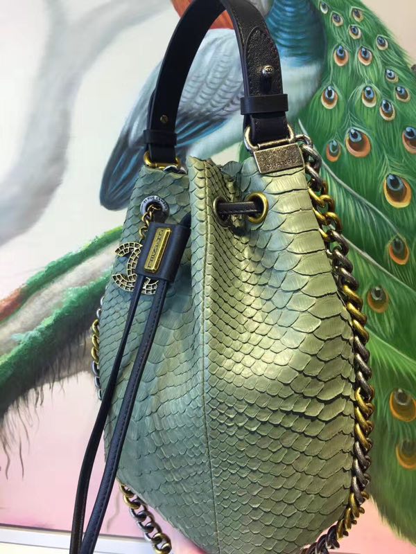 Chanel Original Crocodile Leather Tote Bag CH5528 Green