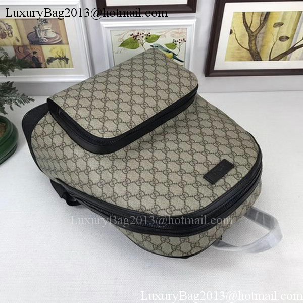 GUCCI GG Supreme Backpack 406370 Black