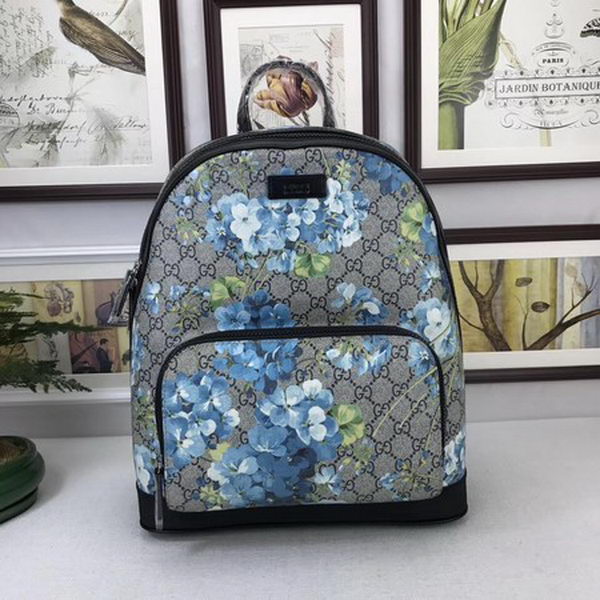 GUCCI GG Supreme Backpack 406370 Blue