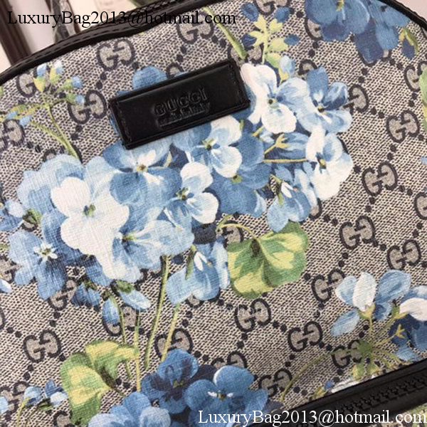 GUCCI GG Supreme Backpack 406370 Blue