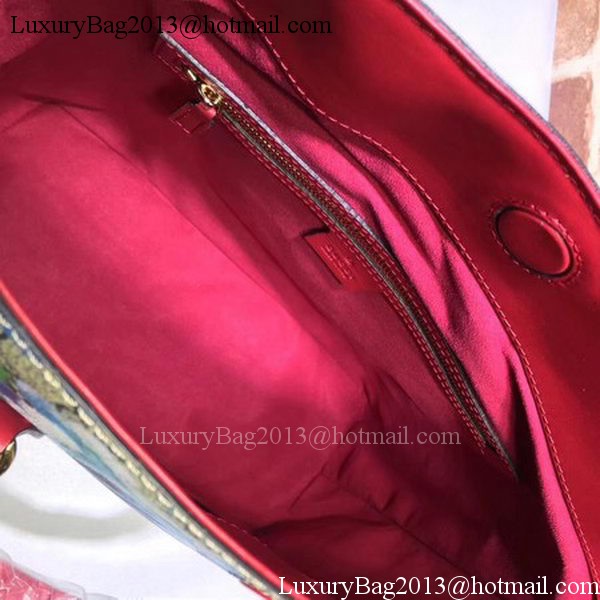 Gucci GG Supreme Tote Bag 429147 Red