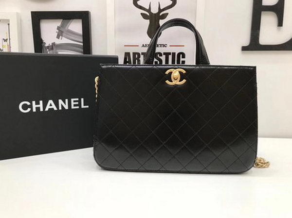 Chanel Classic Tote Bag Original Leather CHA2370 Black