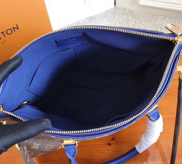 Louis Vuitton Monogram Canvas PALLAS M42810 Blue