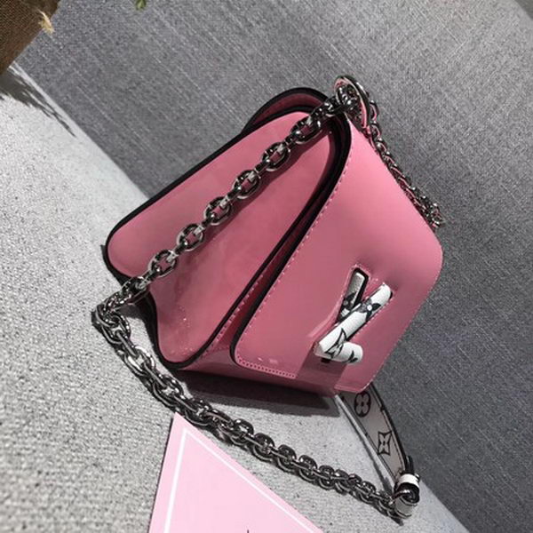 Louis Vuitton Smooth Patent TWIST PM M54241 Pink