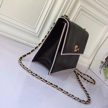 Chanel Flap Shoulder Bag Original Sheepskin Leather A37293 Black