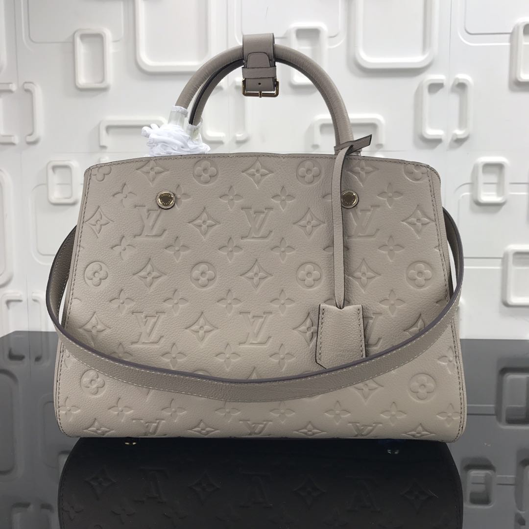 Louis Vuitton Monogram Empreinte Original Leather M43248 Grey