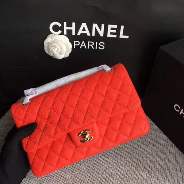 Chanel 2.55 Series Flap Bags Original Deerskin A1112 Red