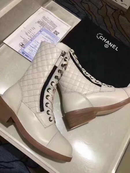 Chanel Ankle Boot CH2221365 Offwhite