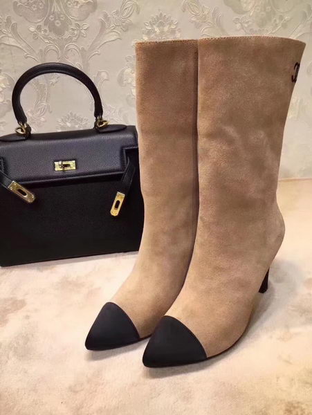 Chanel Knee Boot CH2211365 Apricot