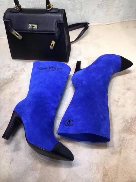 Chanel Knee Boot CH2211365 Blue