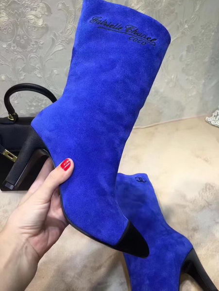 Chanel Knee Boot CH2211365 Blue