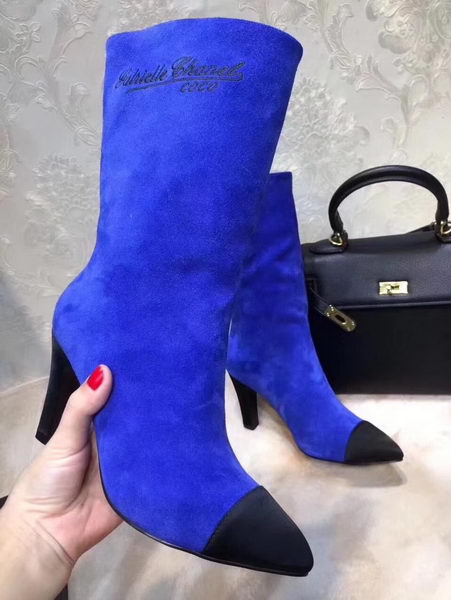 Chanel Knee Boot CH2211365 Blue